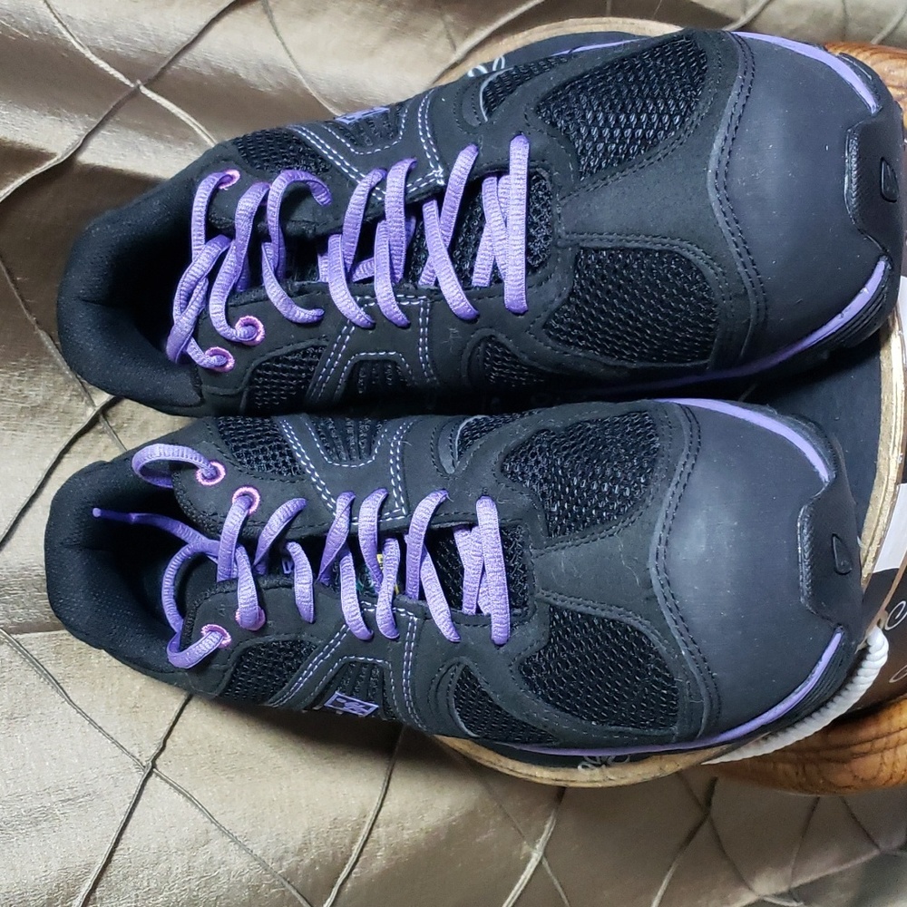 EUC- Terra Womens Pacer 2.0 Purple Safety Shoes - Picture 5 of 9